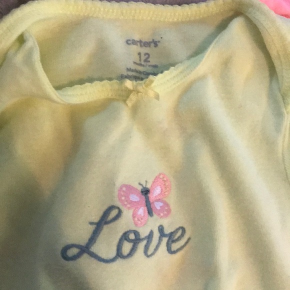 3 barely worn onesies - Picture 2 of 4